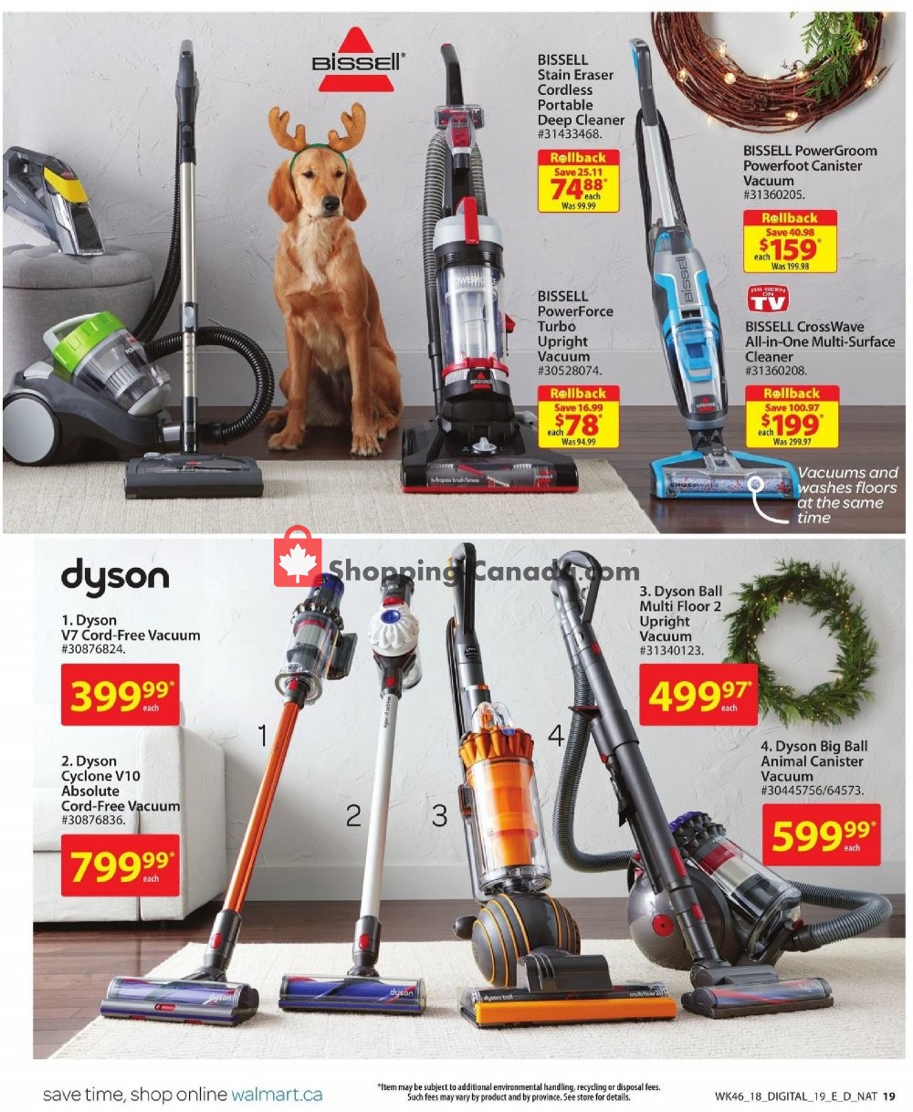 Walmart flyer from Thursday December 6, 2018 to Monday December 24, 2018 - page 19