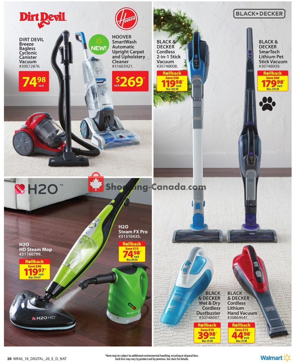 Walmart flyer from Thursday December 6, 2018 to Monday December 24, 2018 - page 20