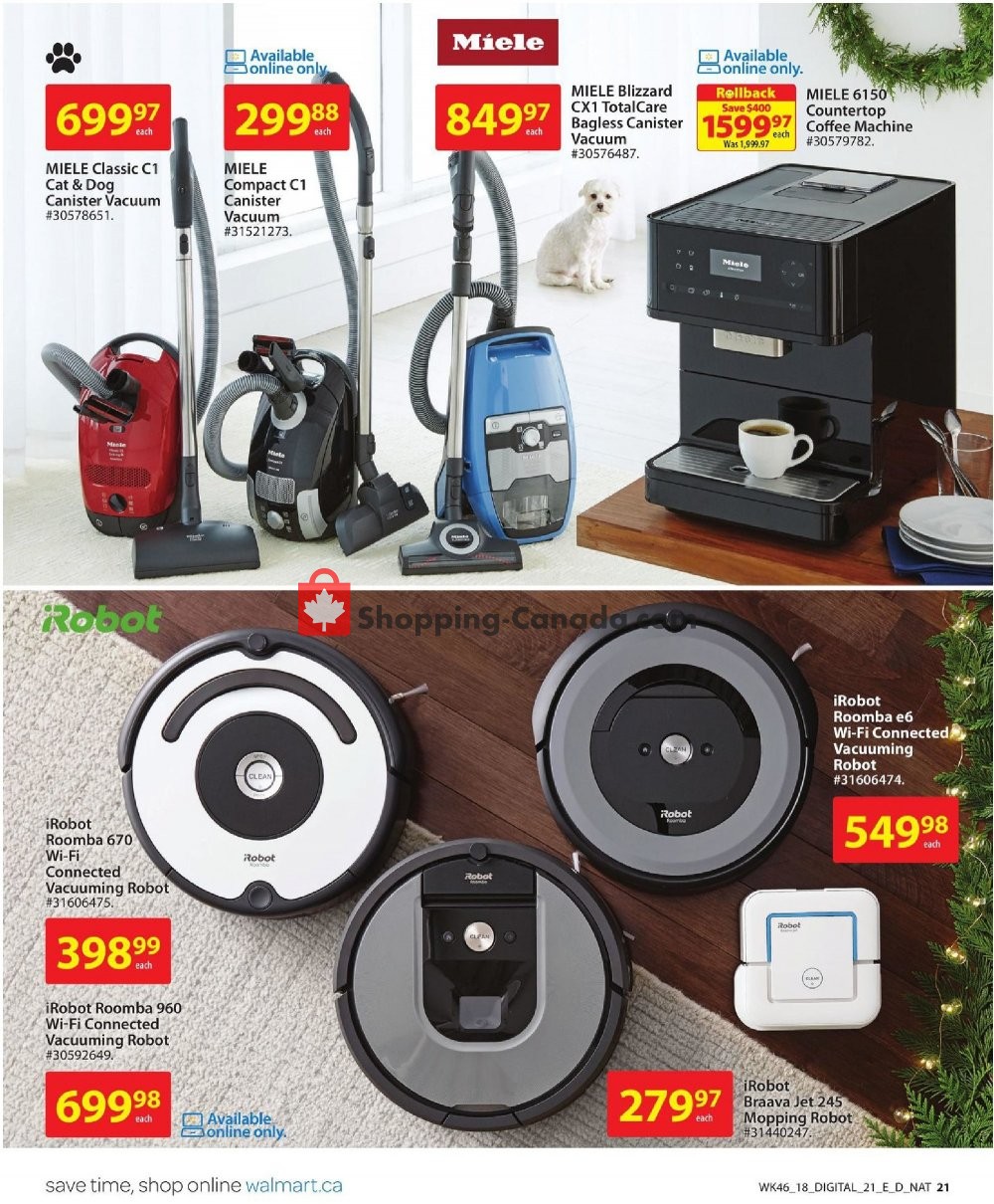 Walmart flyer from Thursday December 6, 2018 to Monday December 24, 2018 - page 21