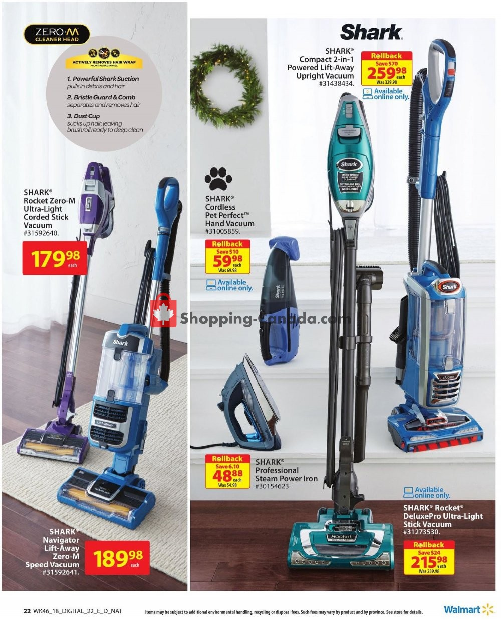 Walmart flyer from Thursday December 6, 2018 to Monday December 24, 2018 - page 22