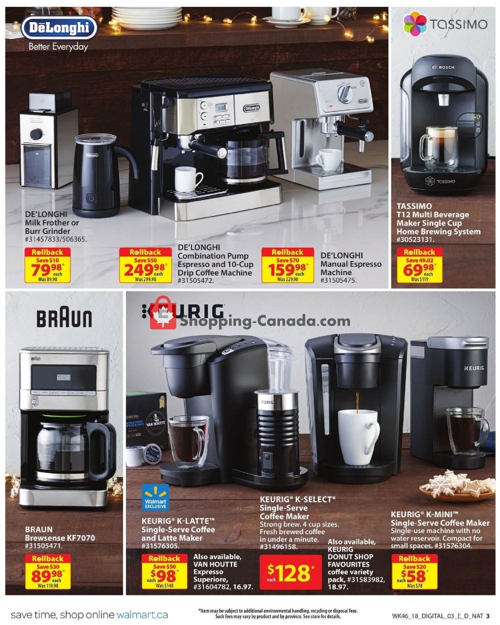 Walmart flyer from Thursday December 6, 2018 to Monday December 24, 2018 - page 3