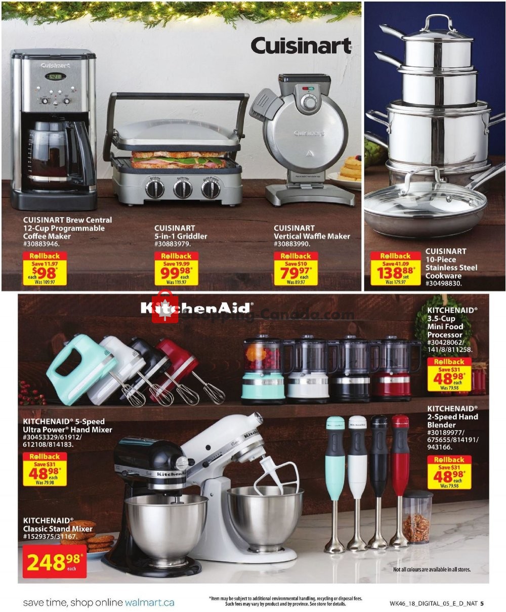 Walmart flyer from Thursday December 6, 2018 to Monday December 24, 2018 - page 5