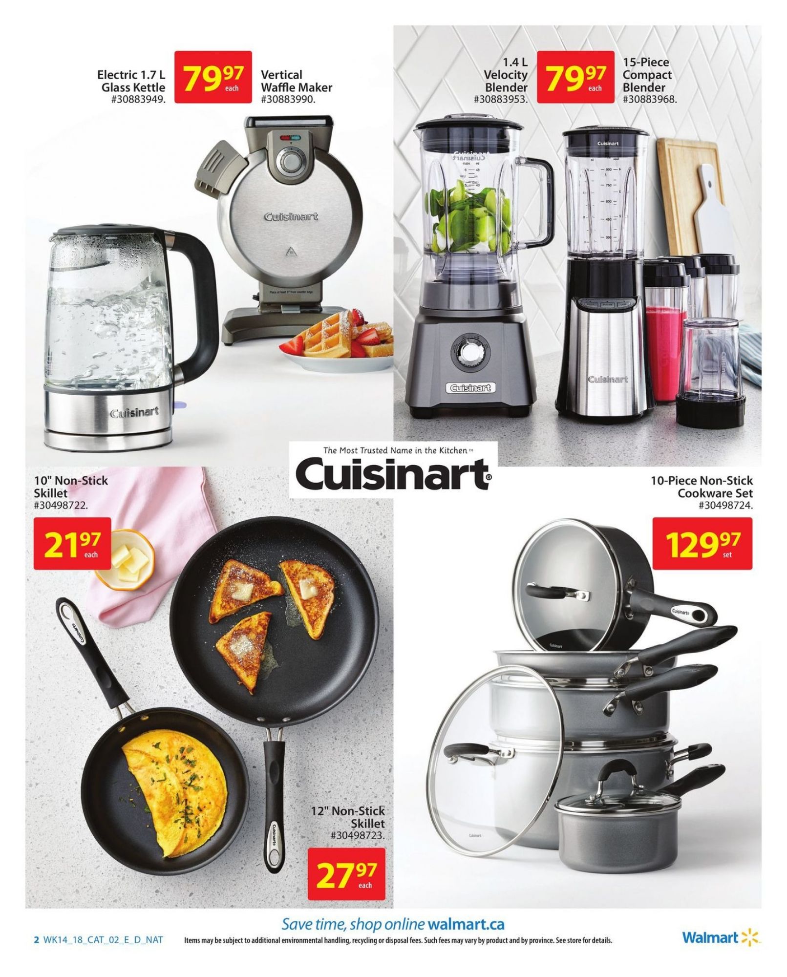 Walmart flyer from Thursday April 26, 2018 to Sunday May 13, 2018 - page 2