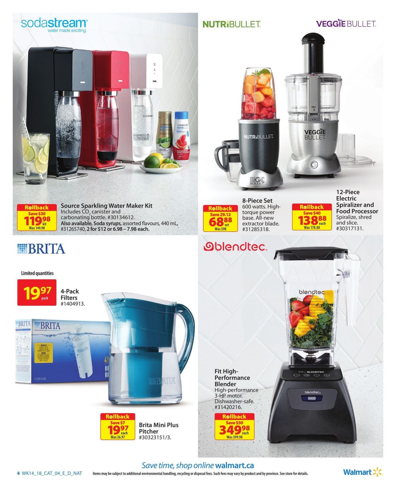 Walmart flyer from Thursday April 26, 2018 to Sunday May 13, 2018 - page 4
