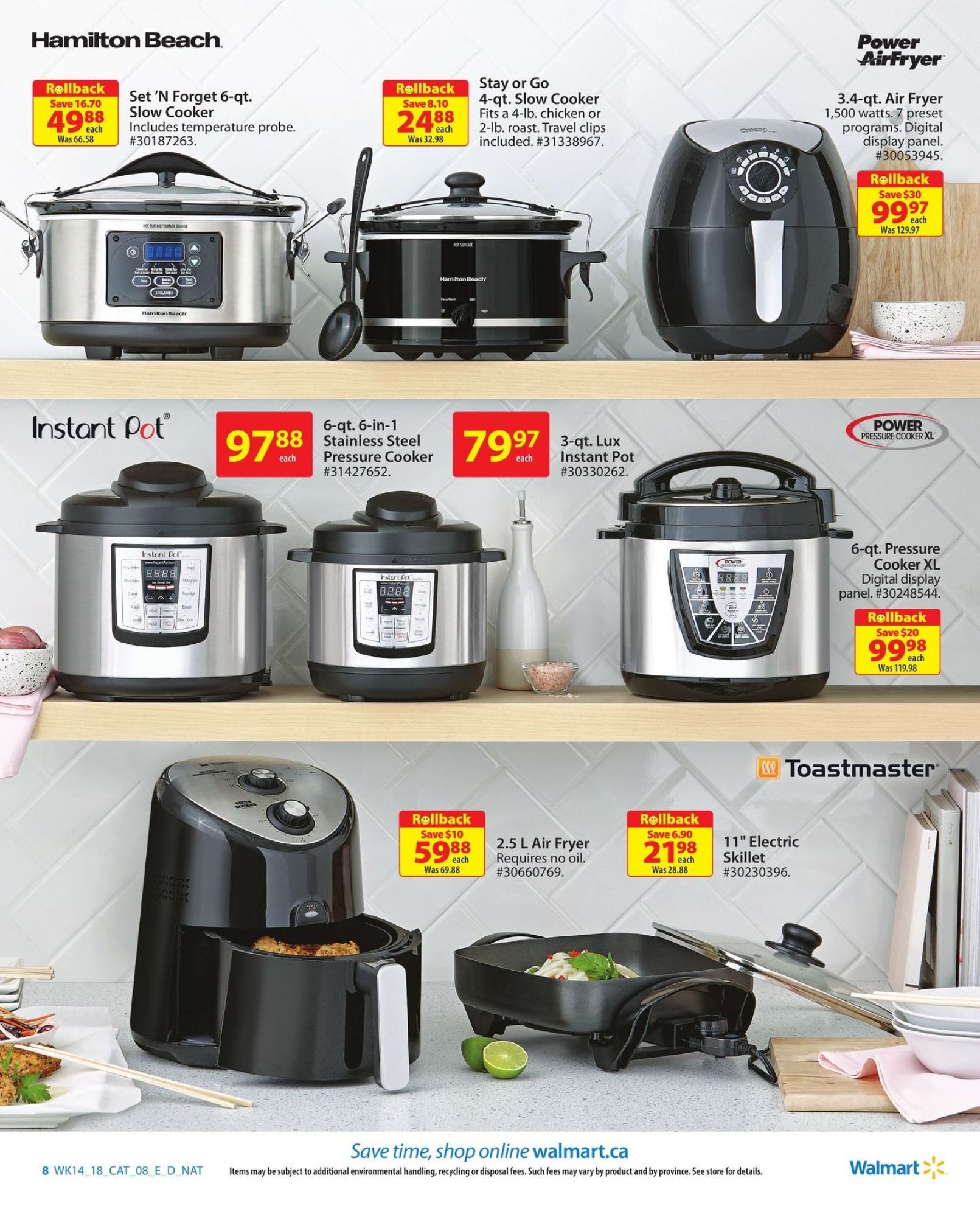 Walmart flyer from Thursday April 26, 2018 to Sunday May 13, 2018 - page 8