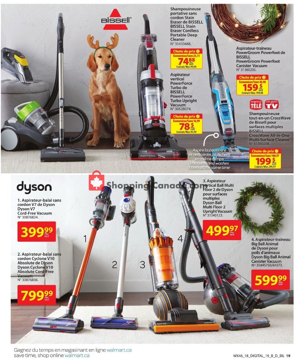 Walmart flyer from Thursday December 6, 2018 to Monday December 24, 2018 - page 19
