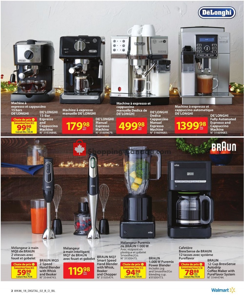 Walmart flyer from Thursday December 6, 2018 to Monday December 24, 2018 - page 2