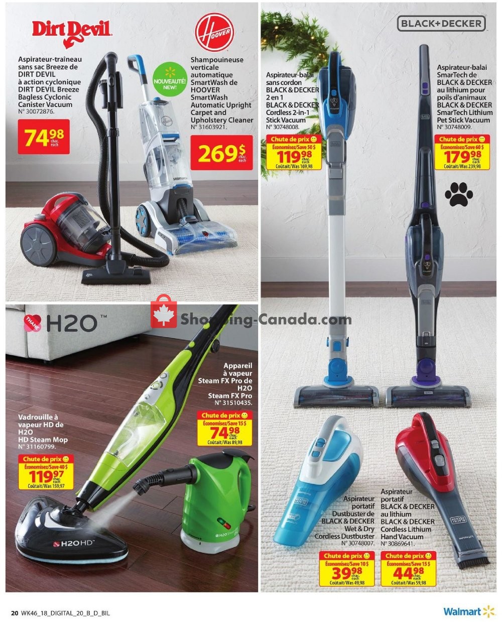 Walmart flyer from Thursday December 6, 2018 to Monday December 24, 2018 - page 20