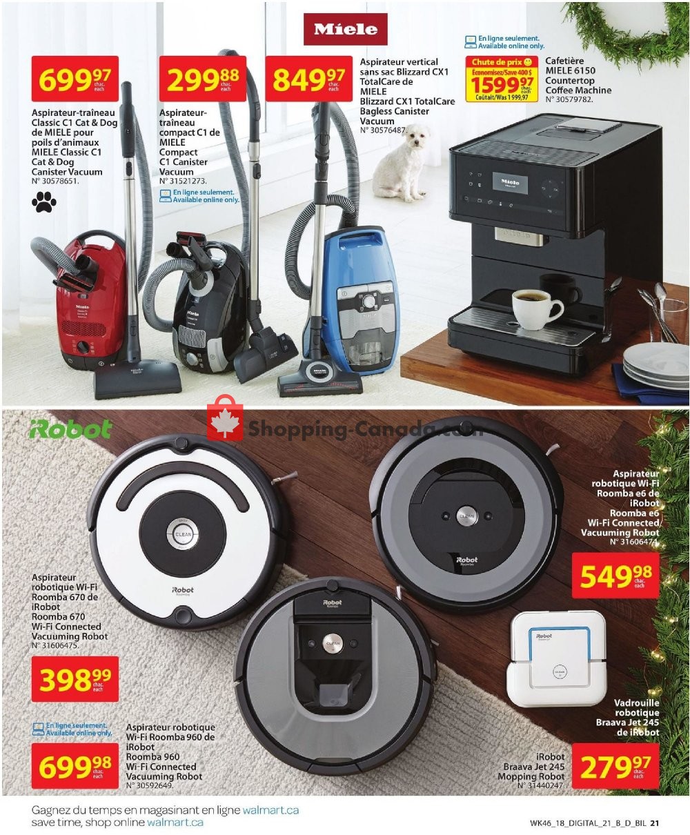 Walmart flyer from Thursday December 6, 2018 to Monday December 24, 2018 - page 21