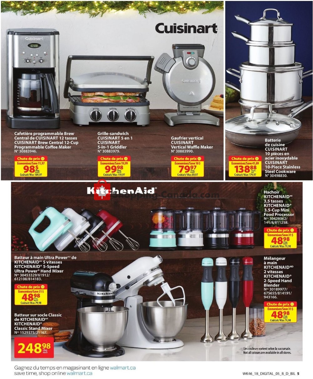 Walmart flyer from Thursday December 6, 2018 to Monday December 24, 2018 - page 5