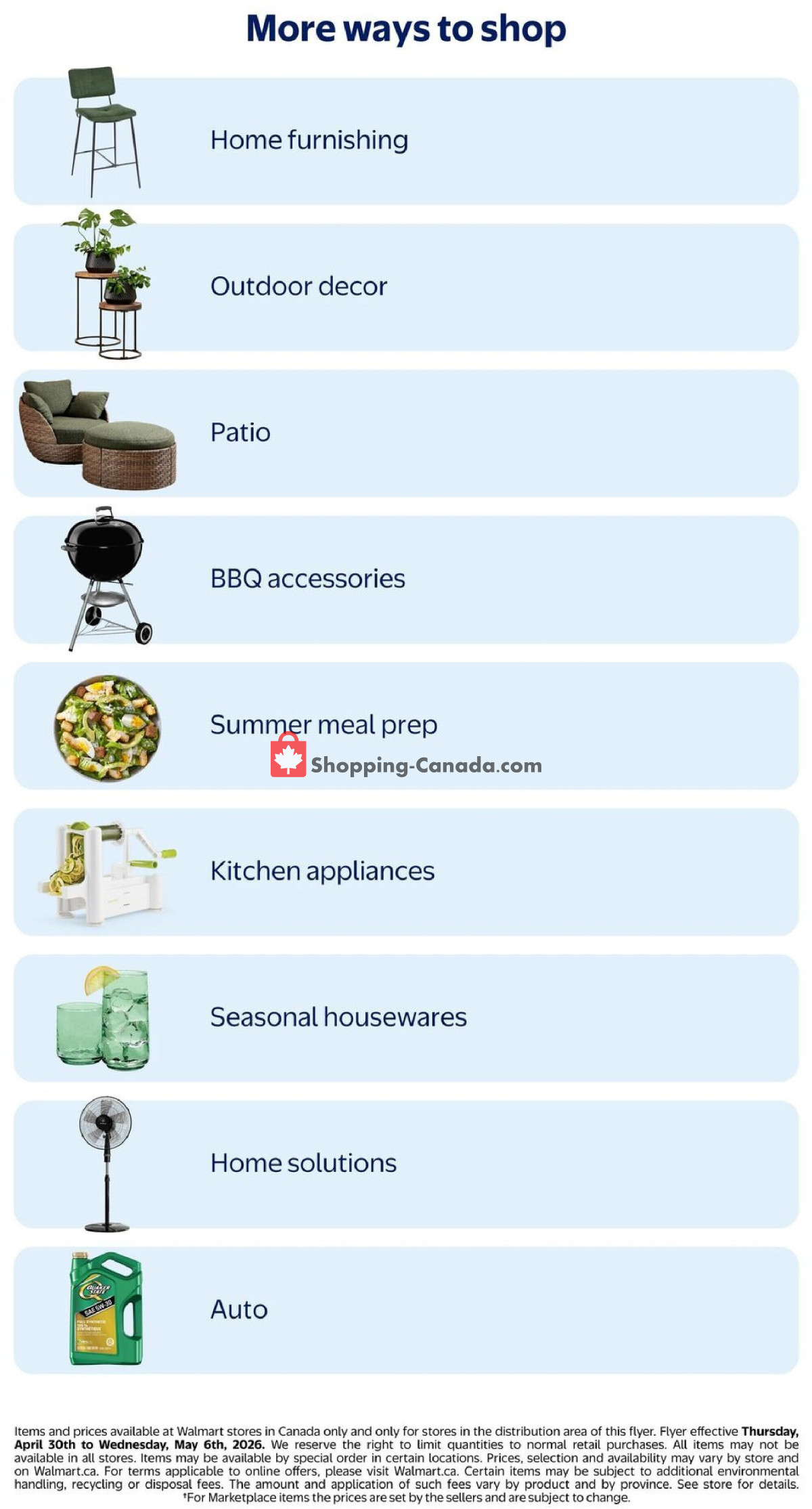 Walmart flyer from Thursday April 30, 2026 to Wednesday May 27, 2026 - page 25