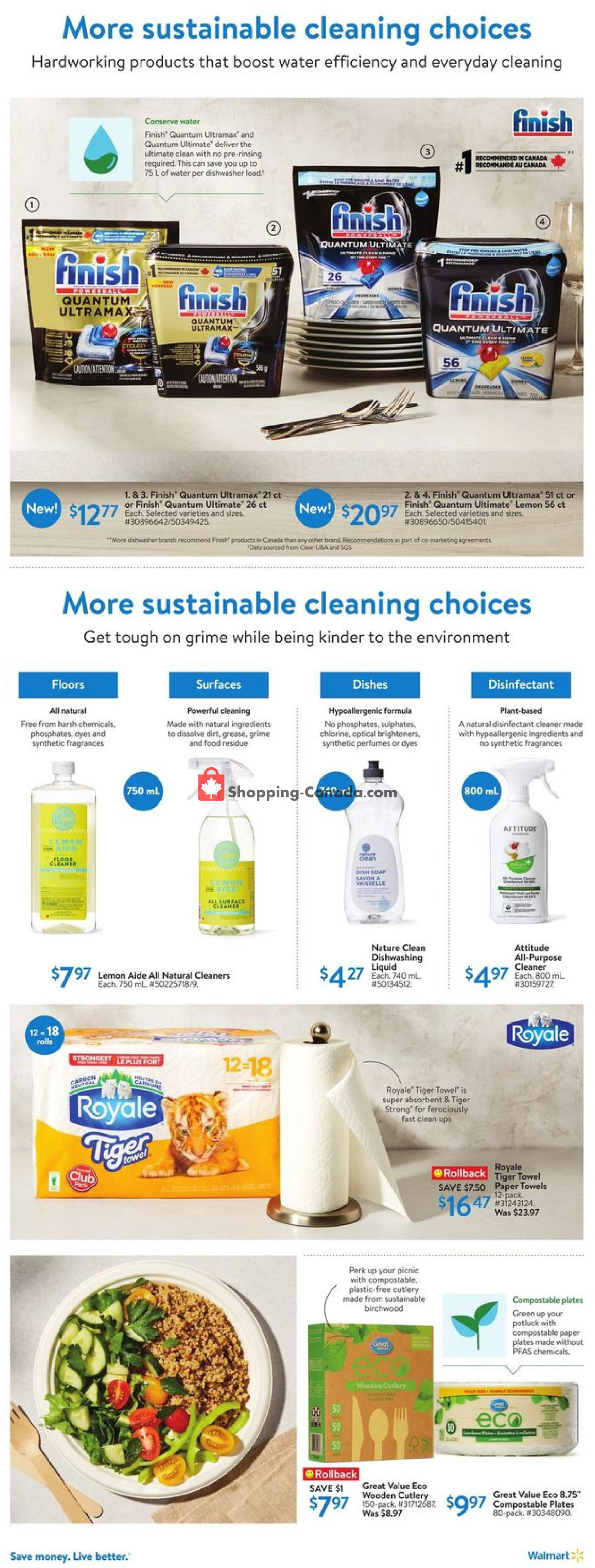 Walmart flyer from Thursday March 28, 2024 to Wednesday April 24, 2024 - page 4