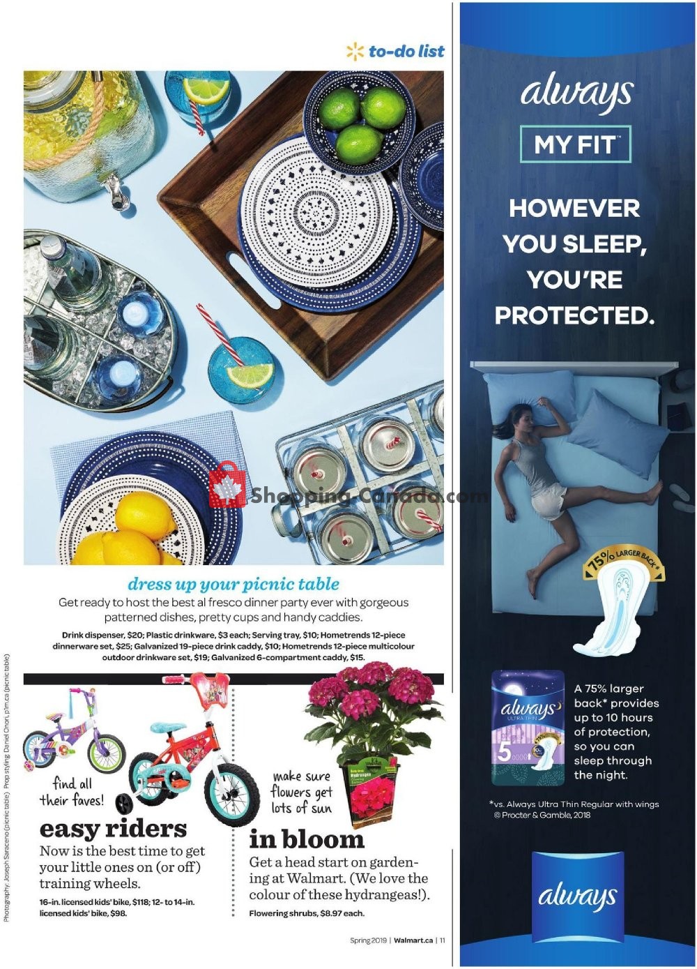 Walmart flyer from Monday April 8, 2019 to Friday May 17, 2019 - page 11