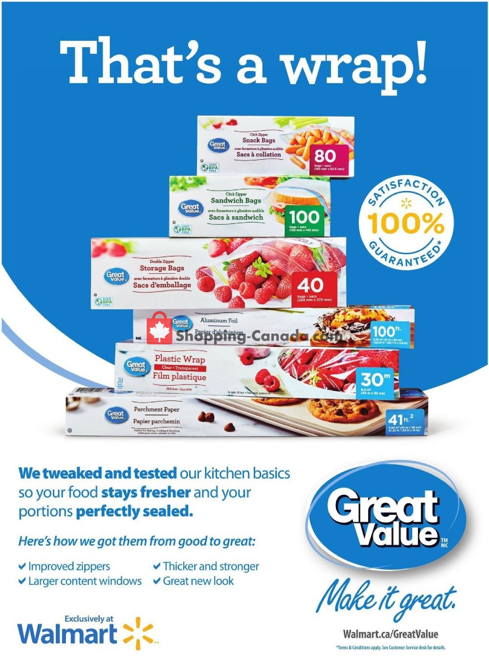 Walmart flyer from Monday April 8, 2019 to Friday May 17, 2019 - page 18