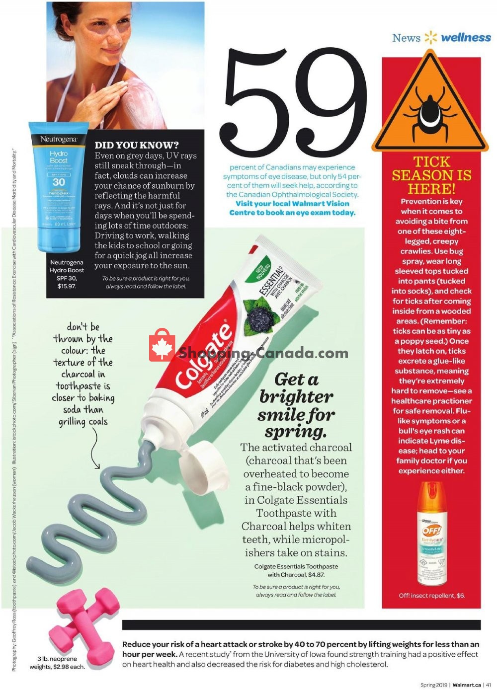 Walmart flyer from Monday April 8, 2019 to Friday May 17, 2019 - page 41