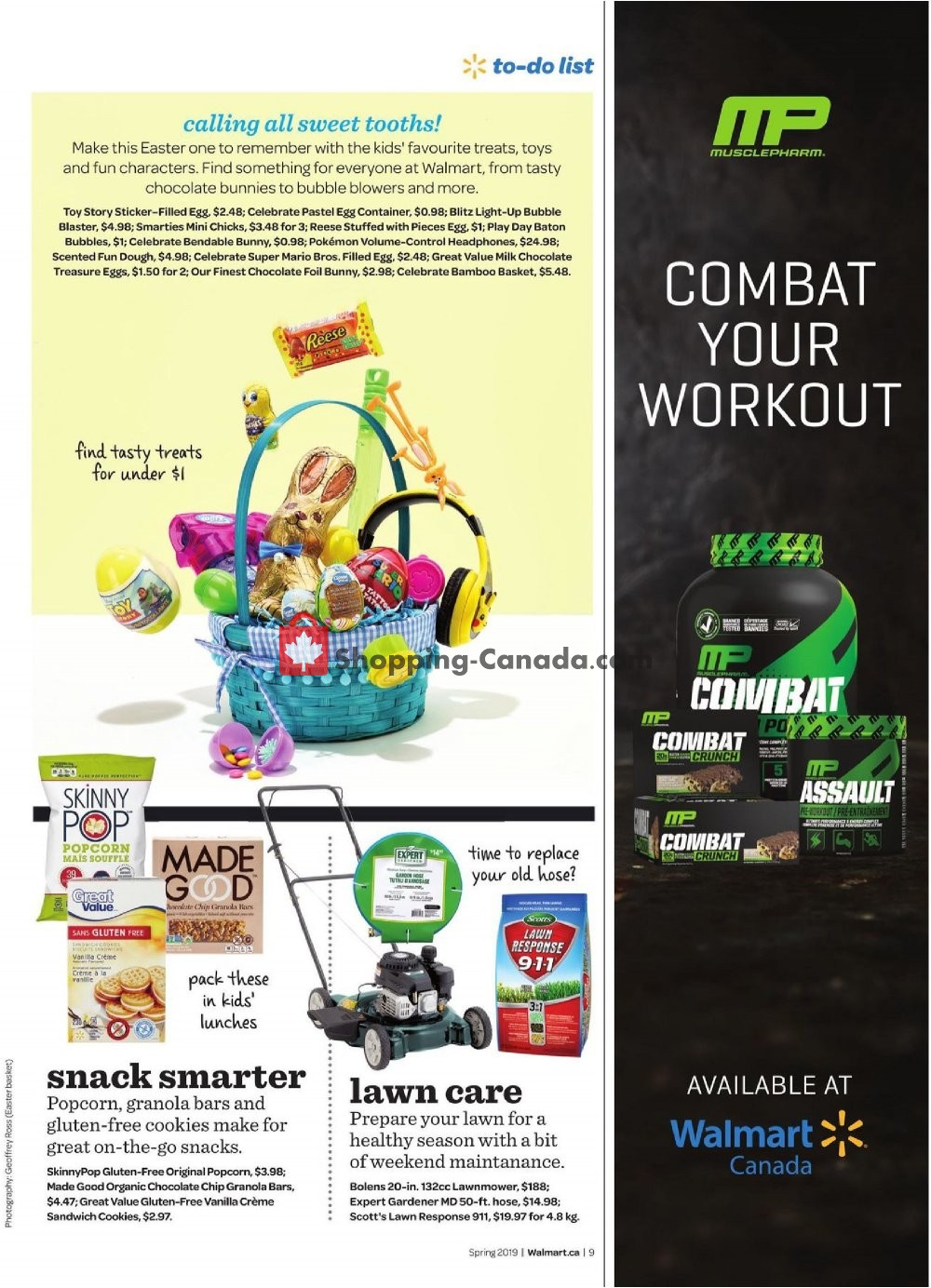 Walmart flyer from Monday April 8, 2019 to Friday May 17, 2019 - page 9