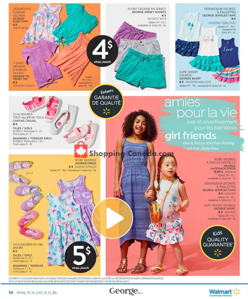 Walmart flyer from Thursday May 9, 2019 to Wednesday June 5, 2019 - page 14