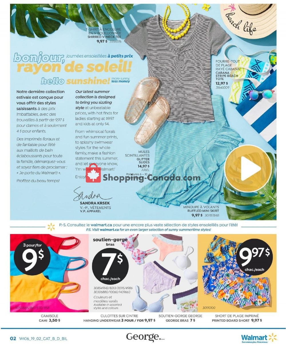 Walmart flyer from Thursday May 9, 2019 to Wednesday June 5, 2019 - page 2
