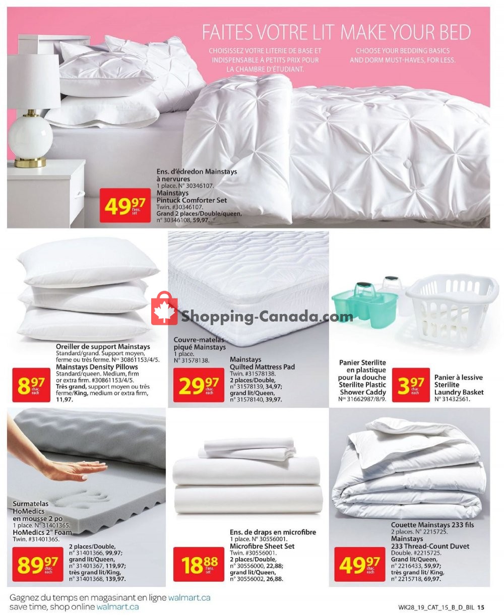 Walmart flyer from Thursday August 1, 2019 to Wednesday August 28, 2019 - page 16