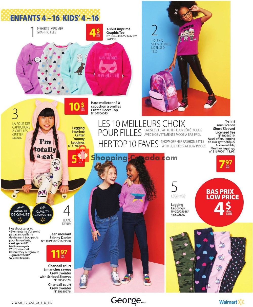 Walmart flyer from Thursday August 1, 2019 to Wednesday August 28, 2019 - page 2