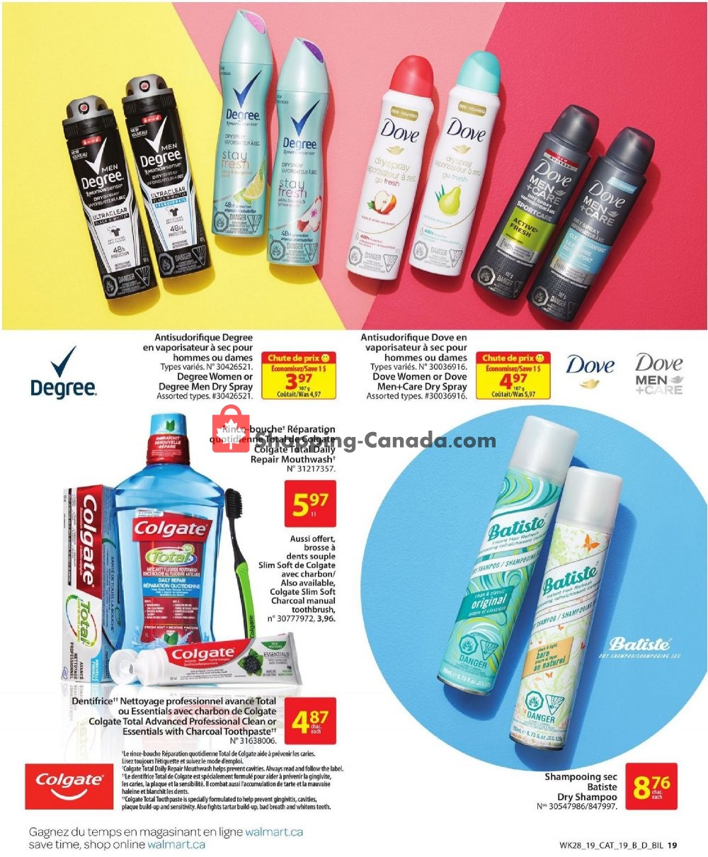 Walmart flyer from Thursday August 1, 2019 to Wednesday August 28, 2019 - page 21