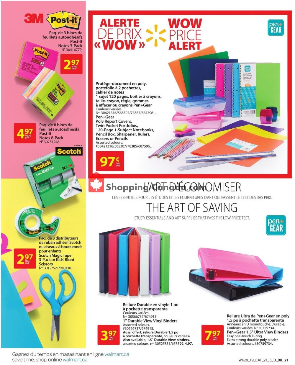 Walmart flyer from Thursday August 1, 2019 to Wednesday August 28, 2019 - page 23