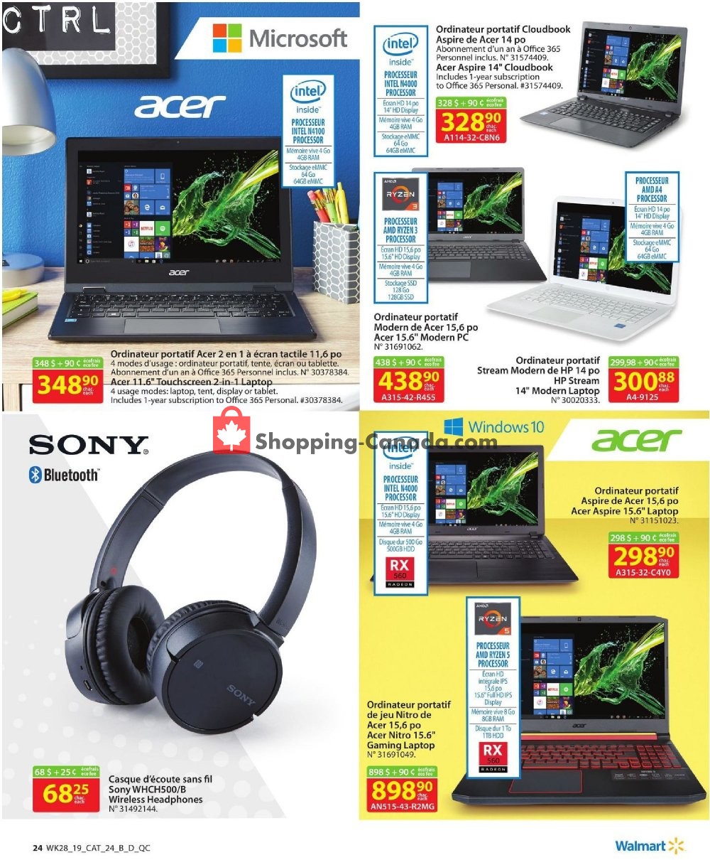 Walmart flyer from Thursday August 1, 2019 to Wednesday August 28, 2019 - page 26