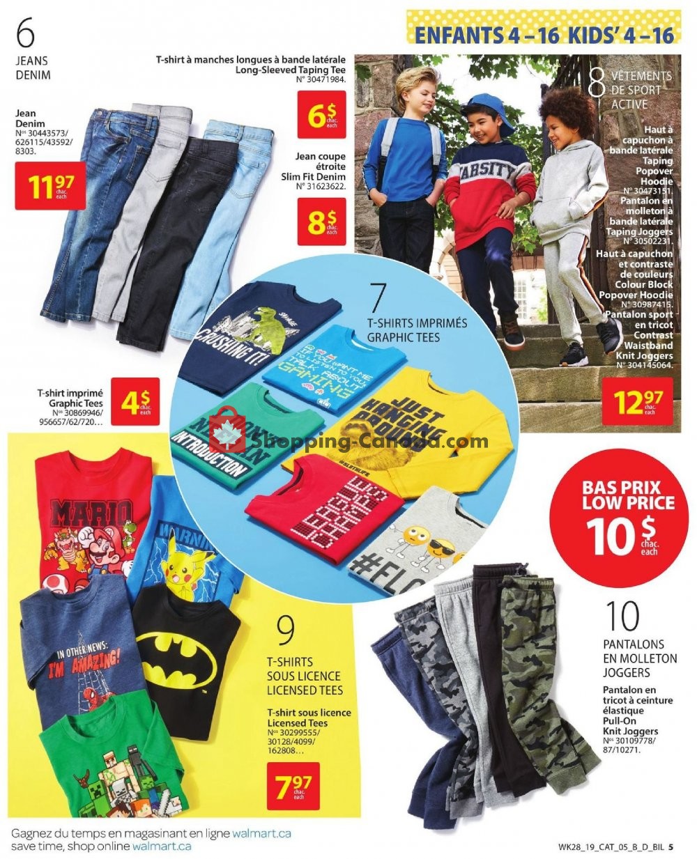 Walmart flyer from Thursday August 1, 2019 to Wednesday August 28, 2019 - page 5