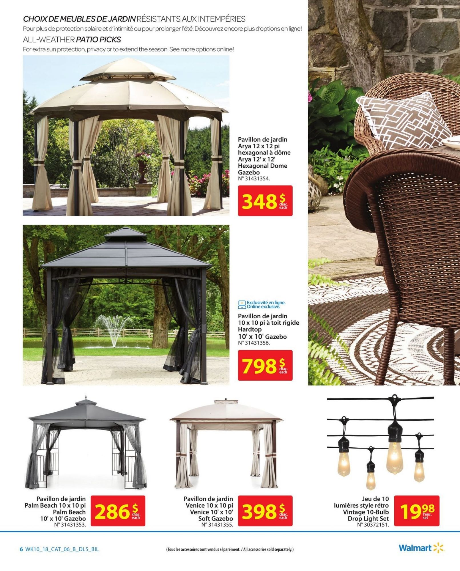 Walmart flyer from Thursday April 19, 2018 to Wednesday June 20, 2018 - page 10
