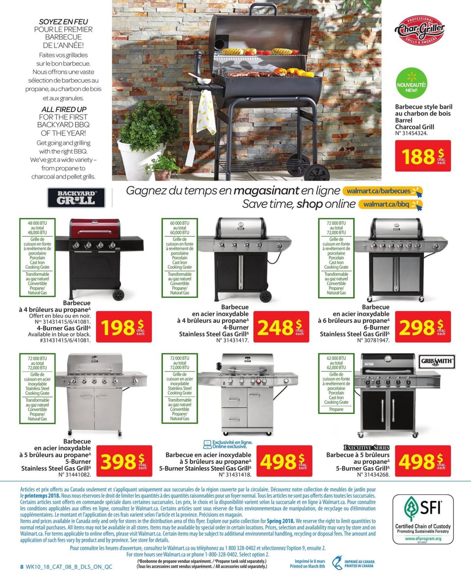 Walmart flyer from Thursday April 19, 2018 to Wednesday June 20, 2018 - page 12