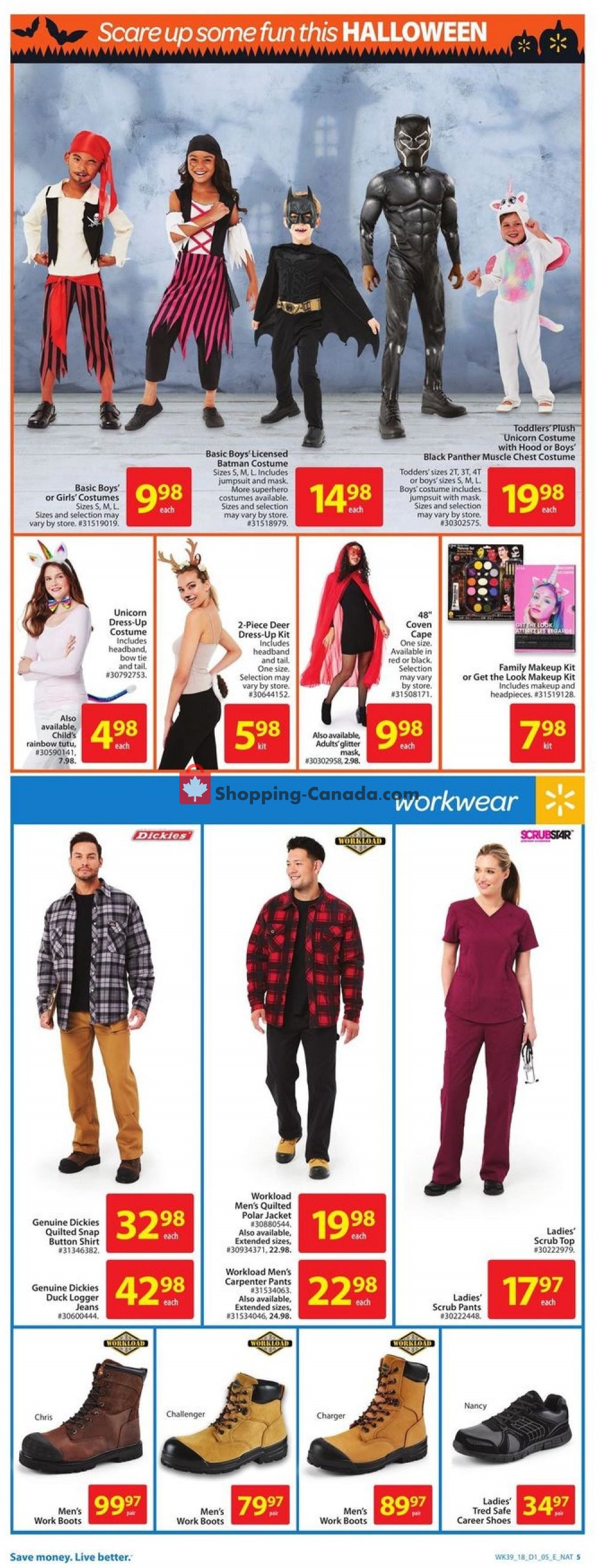Walmart flyer from Thursday October 18, 2018 to Wednesday October 24, 2018 - page 6