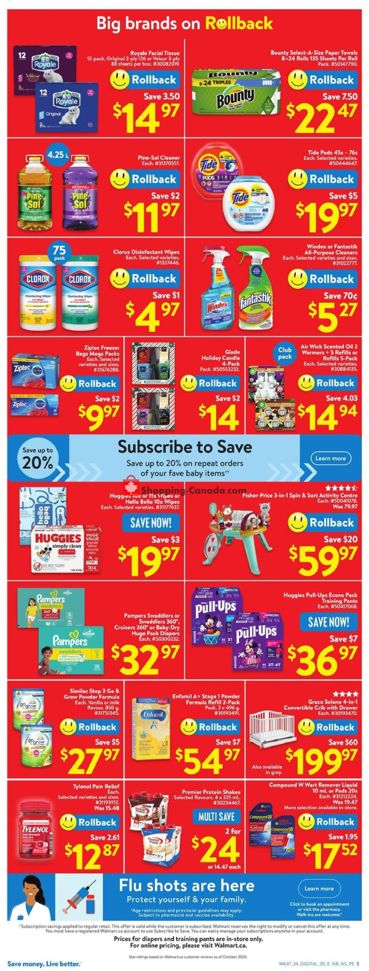 Walmart flyer from Thursday December 12, 2024 to Wednesday December 18, 2024 - page 11