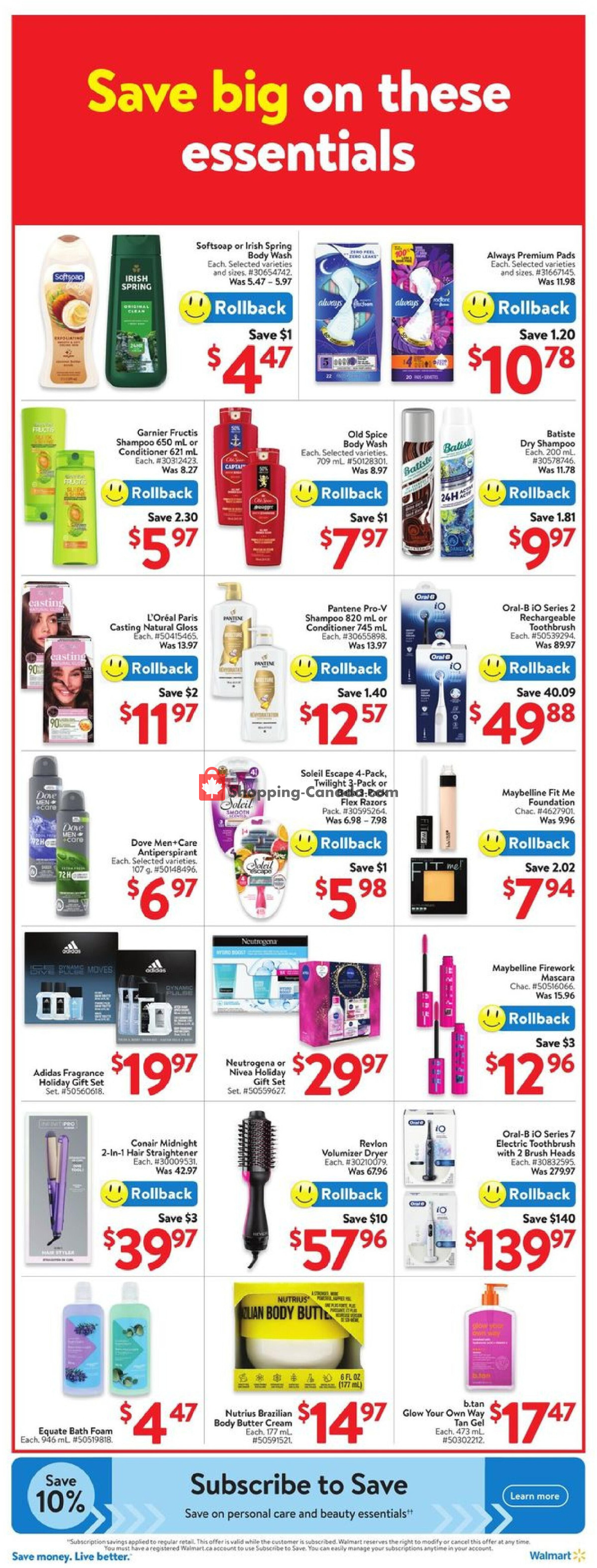 Walmart flyer from Thursday December 12, 2024 to Wednesday December 18, 2024 - page 26