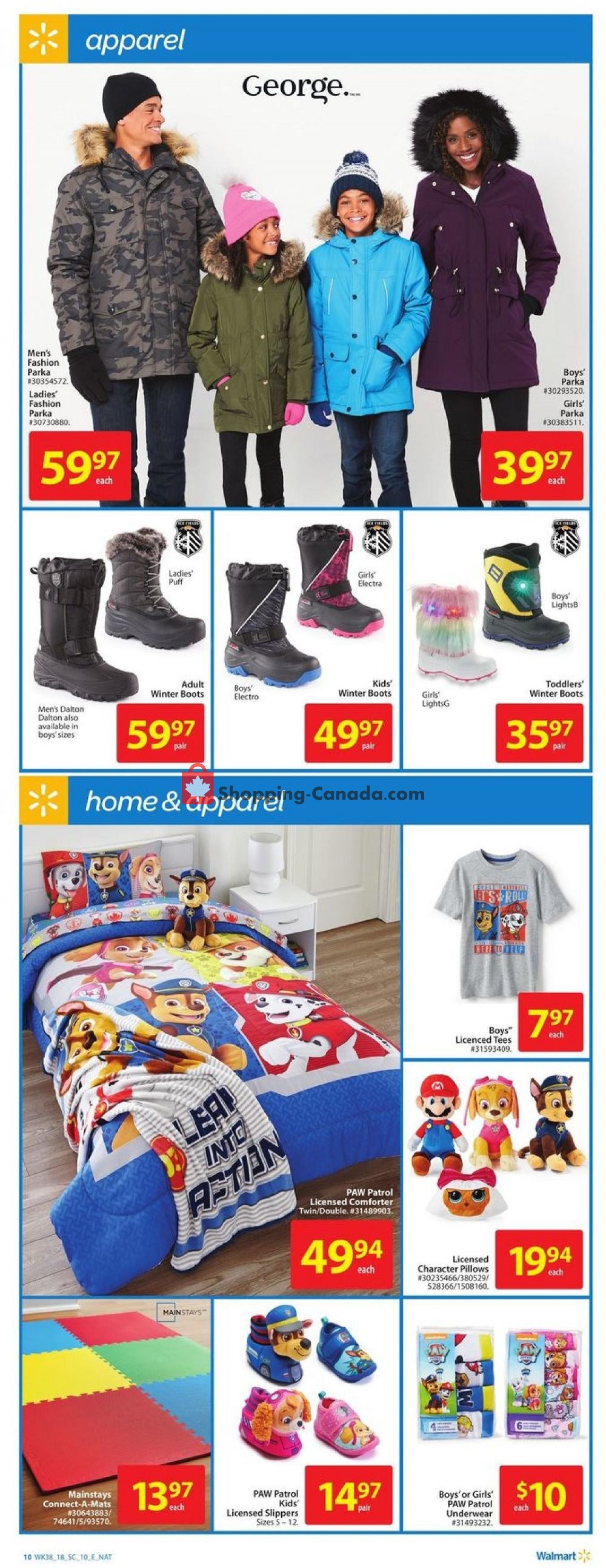 Walmart flyer from Thursday October 11, 2018 to Wednesday October 17, 2018 - page 18