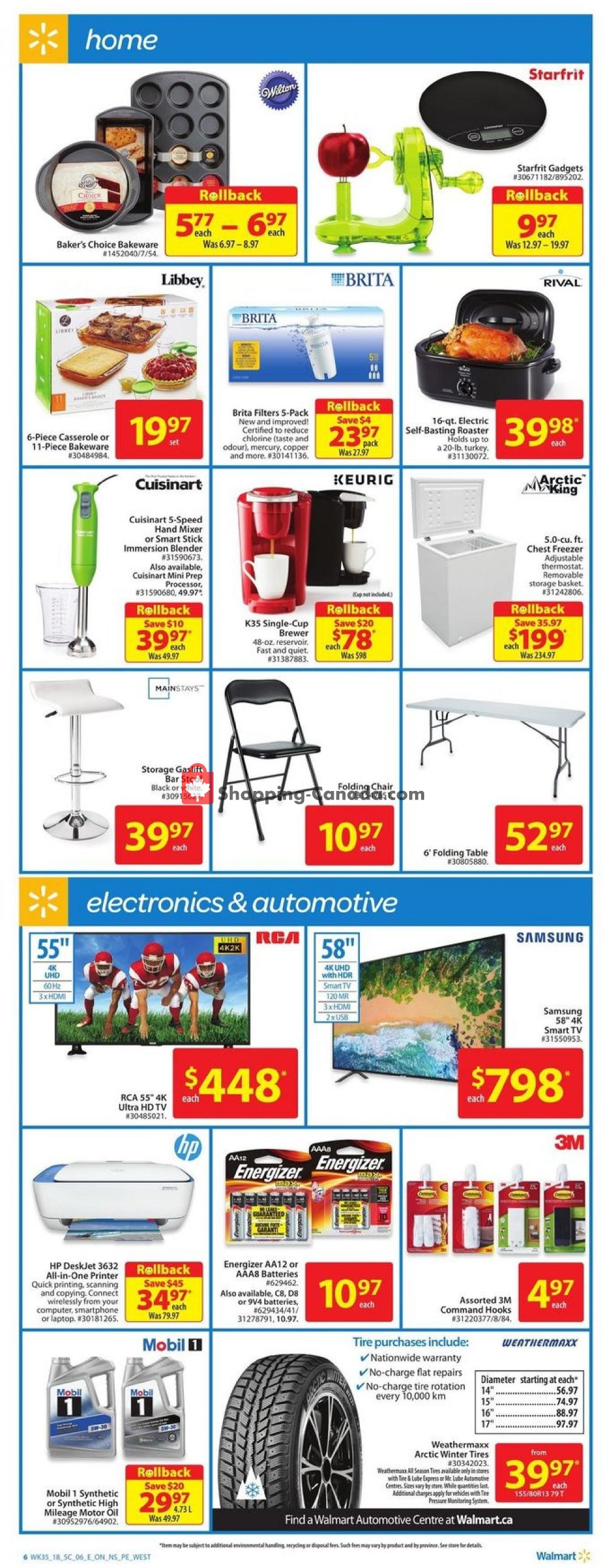 Walmart flyer from Thursday September 20, 2018 to Wednesday September 26, 2018 - page 10