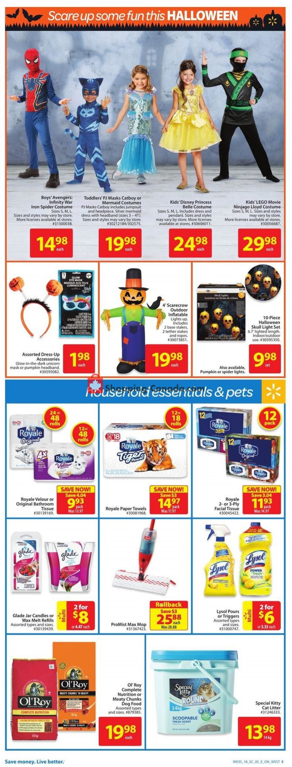 Walmart flyer from Thursday September 20, 2018 to Wednesday September 26, 2018 - page 9