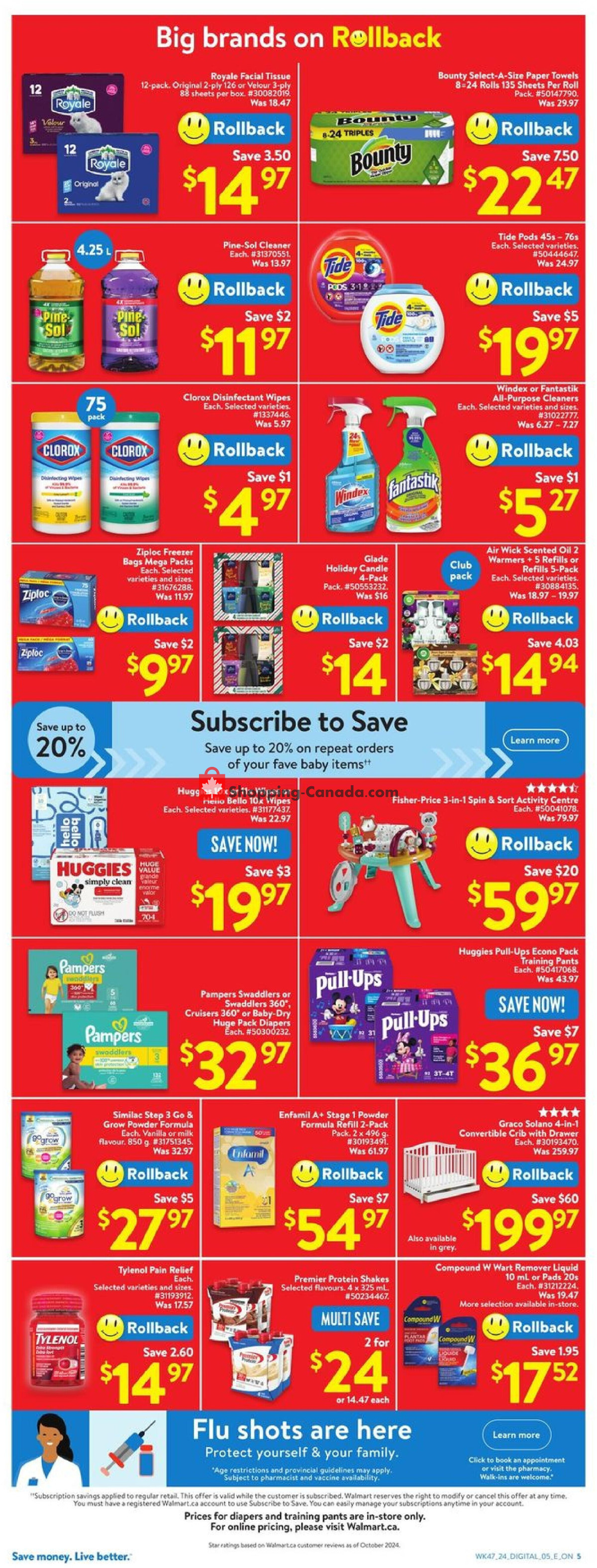 Walmart flyer from Thursday December 12, 2024 to Wednesday December 18, 2024 - page 11