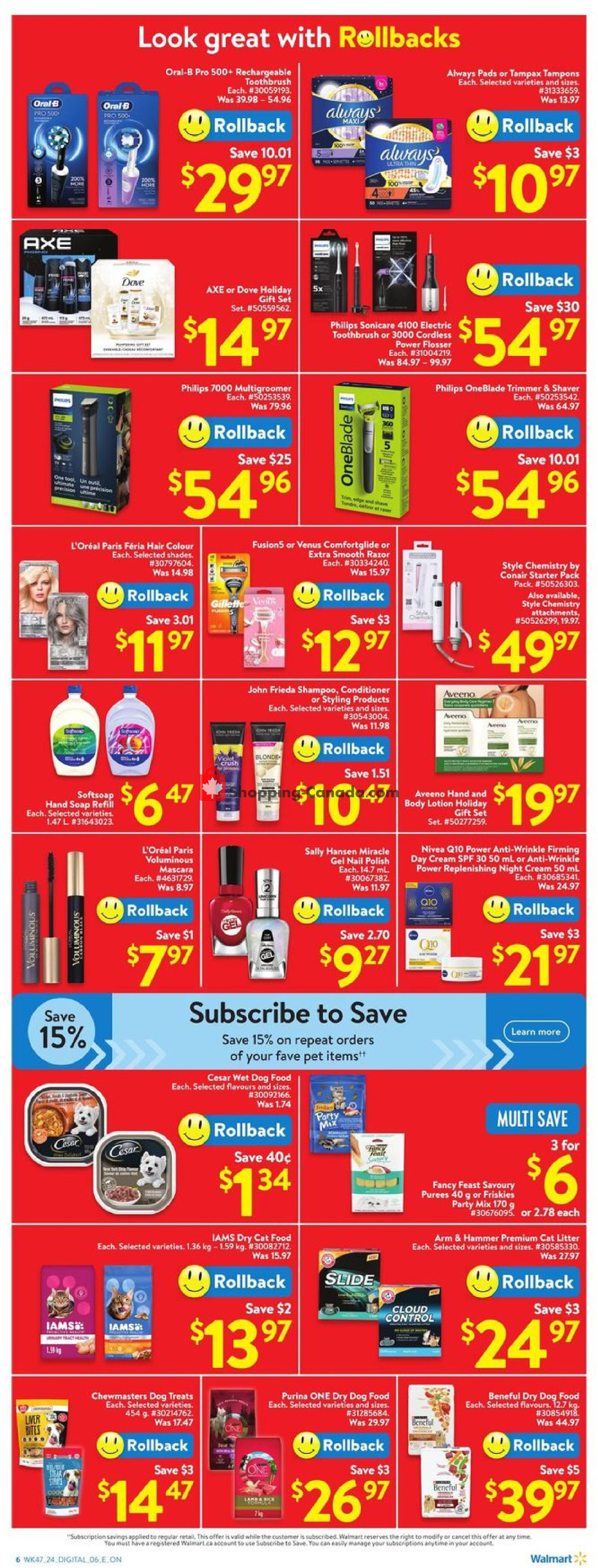 Walmart flyer from Thursday December 12, 2024 to Wednesday December 18, 2024 - page 12