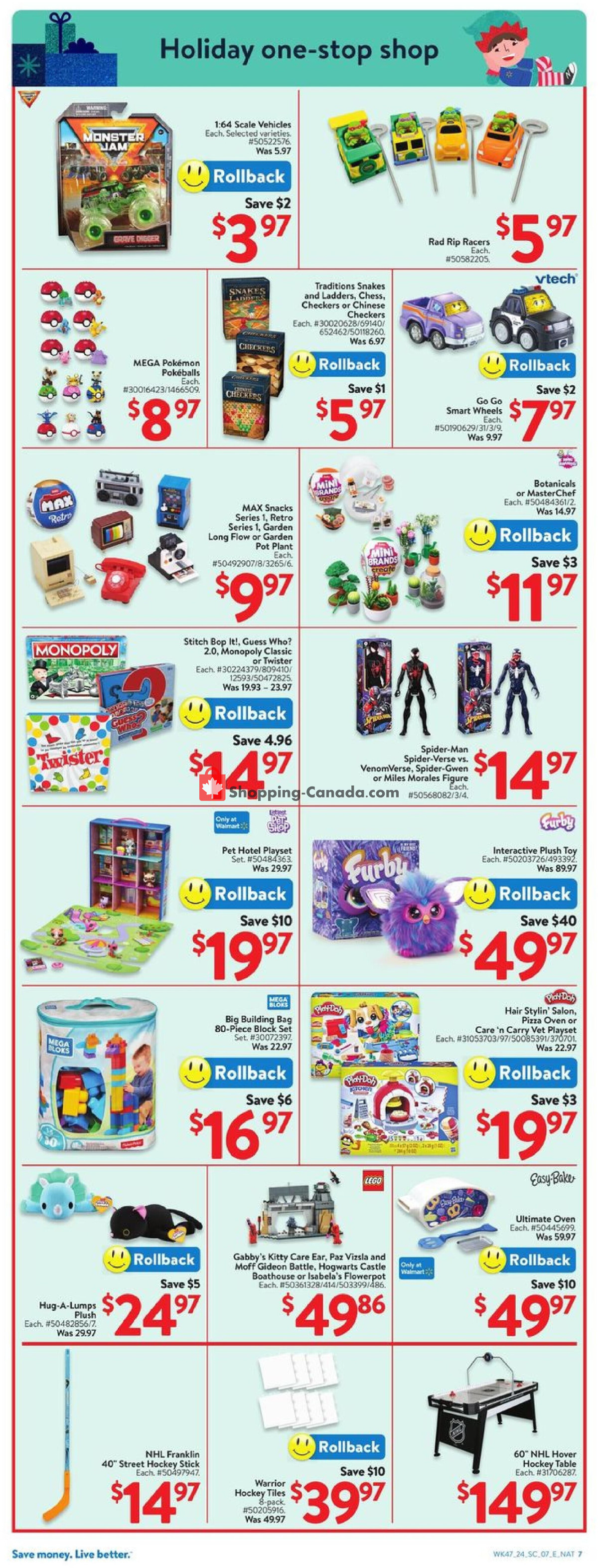 Walmart flyer from Thursday December 12, 2024 to Wednesday December 18, 2024 - page 13
