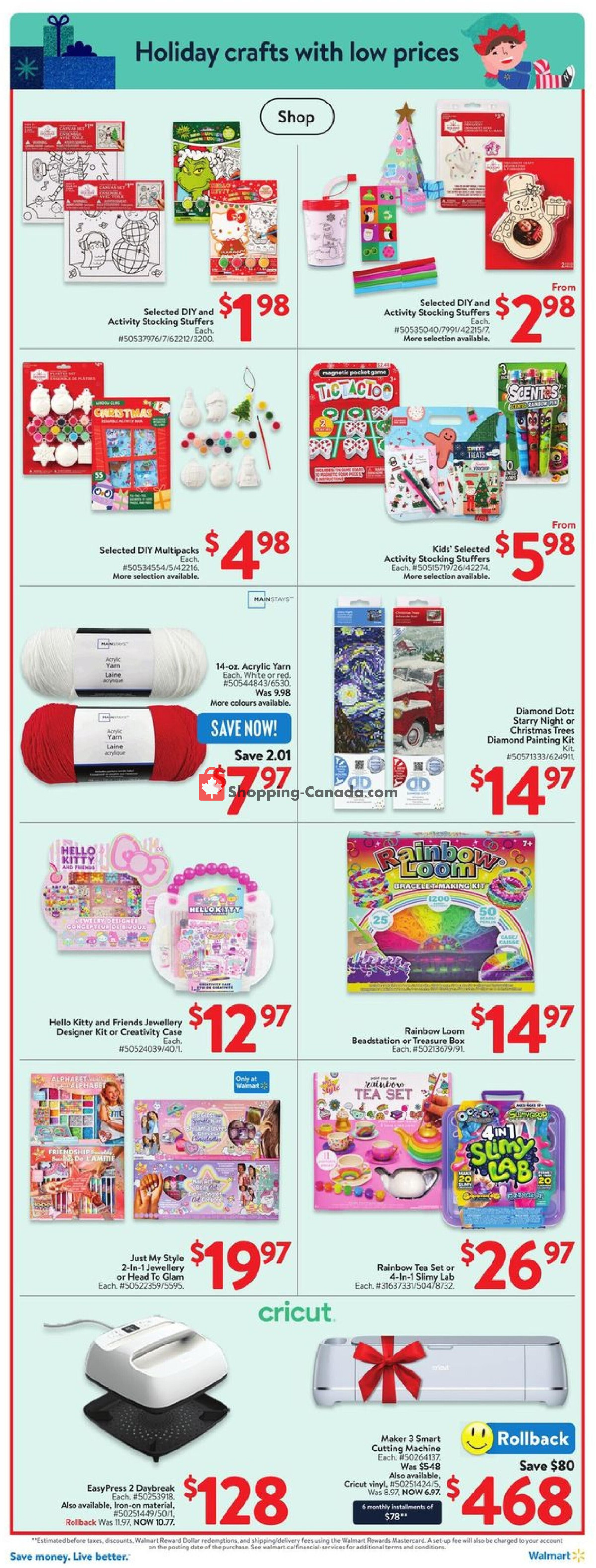 Walmart flyer from Thursday December 12, 2024 to Wednesday December 18, 2024 - page 16