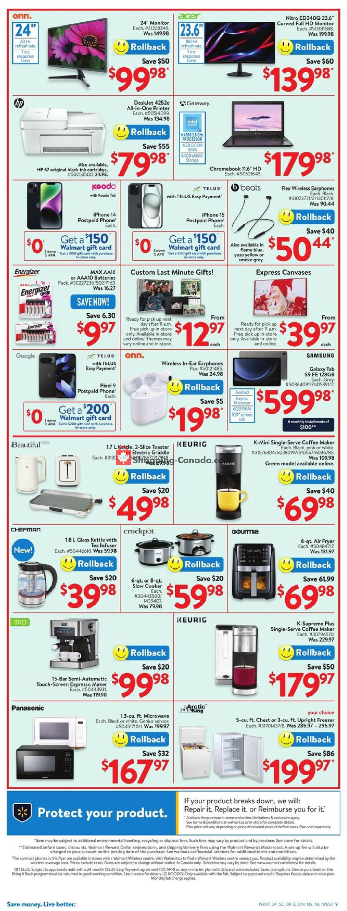 Walmart flyer from Thursday December 12, 2024 to Wednesday December 18, 2024 - page 17