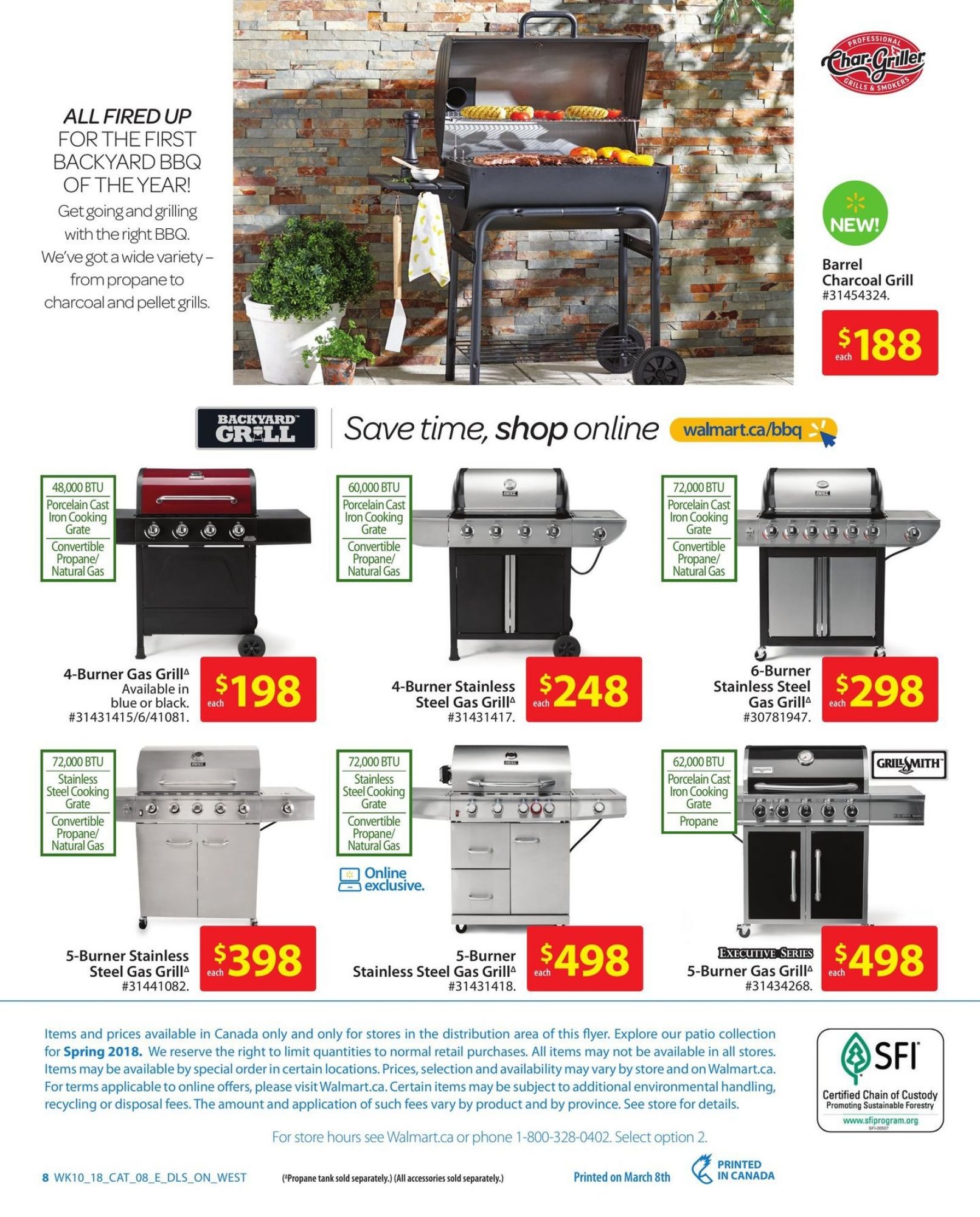 Walmart flyer from Thursday April 19, 2018 to Wednesday June 20, 2018 - page 14