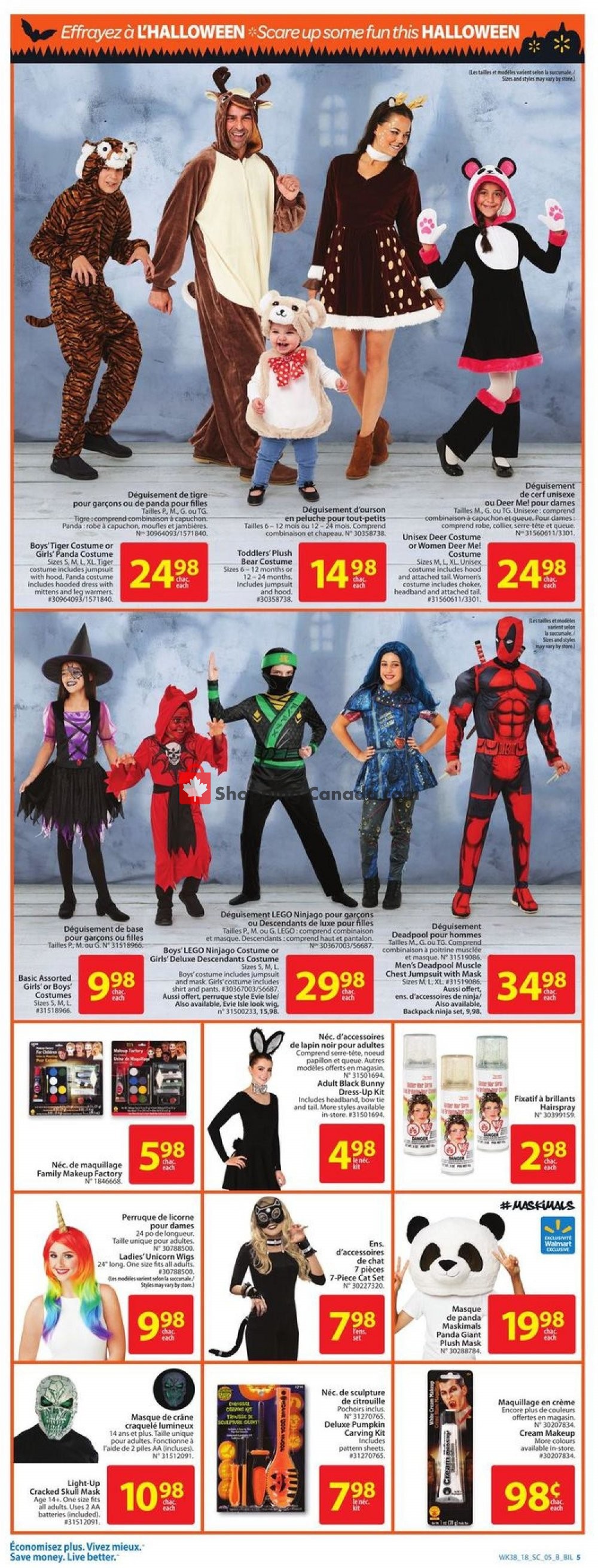 Walmart flyer from Thursday October 11, 2018 to Wednesday October 17, 2018 - page 10