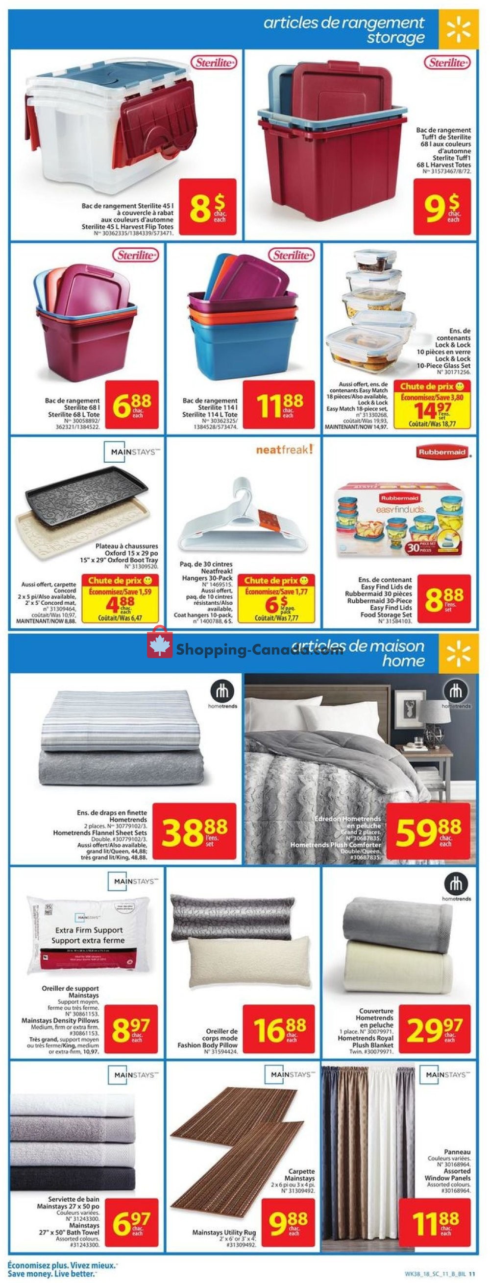 Walmart flyer from Thursday October 11, 2018 to Wednesday October 17, 2018 - page 18