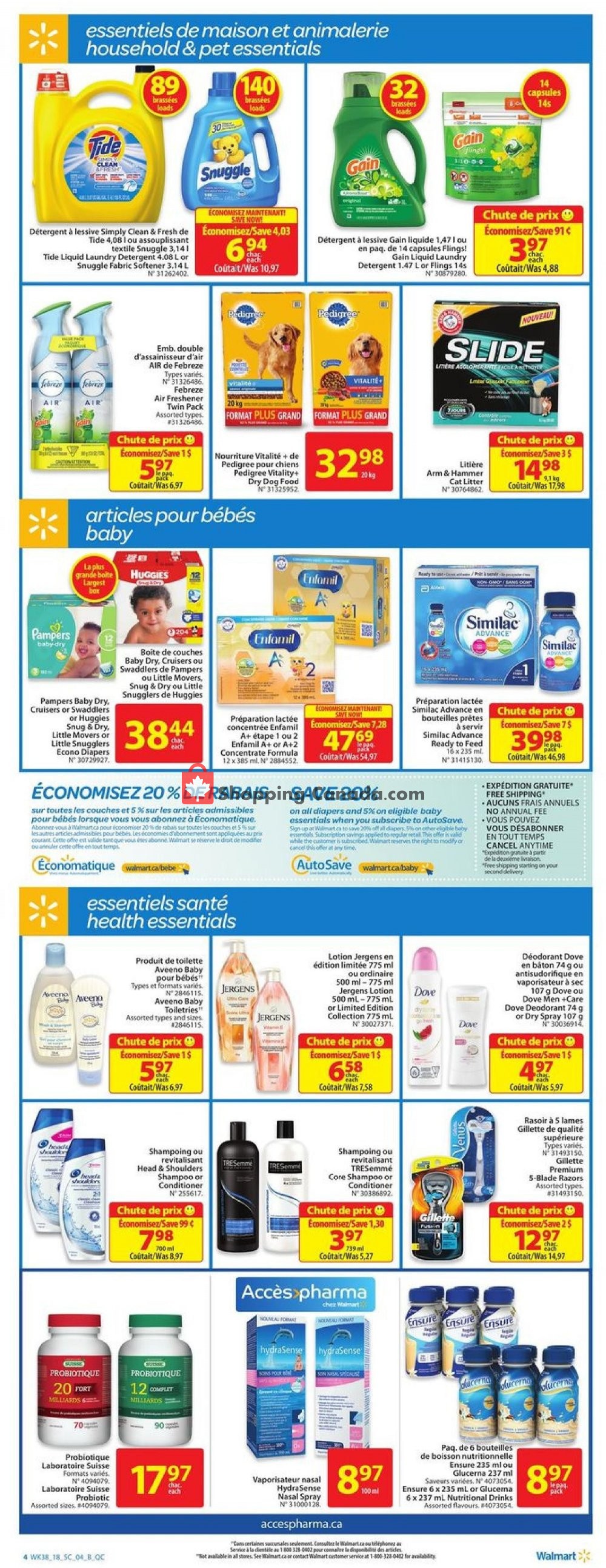Walmart flyer from Thursday October 11, 2018 to Wednesday October 17, 2018 - page 6