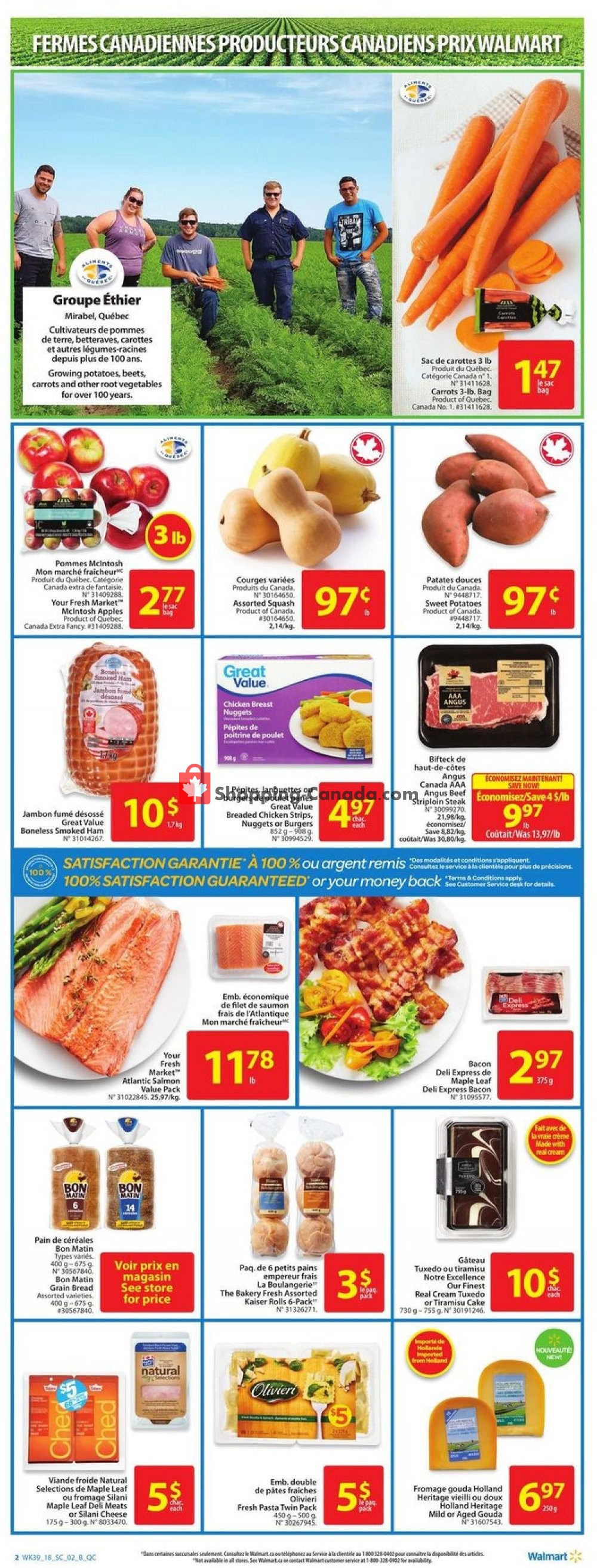 Walmart flyer from Thursday October 18, 2018 to Wednesday October 24, 2018 - page 2