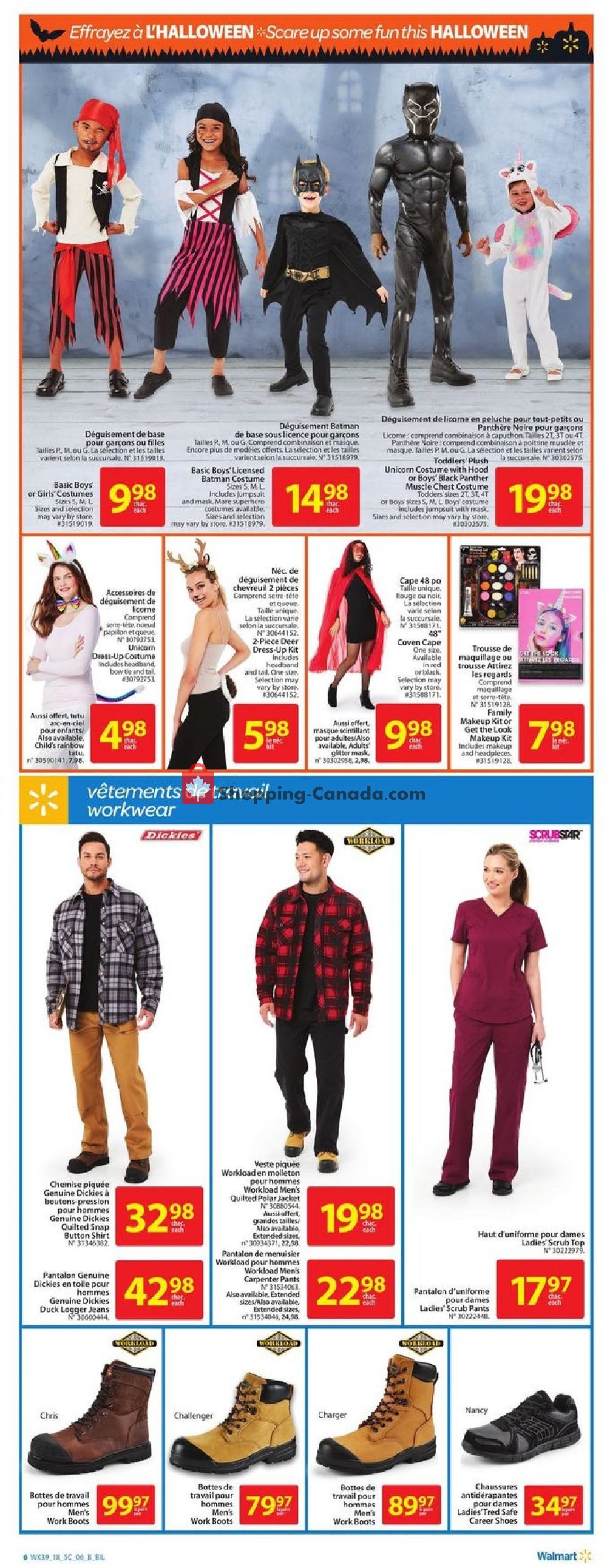 Walmart flyer from Thursday October 18, 2018 to Wednesday October 24, 2018 - page 6
