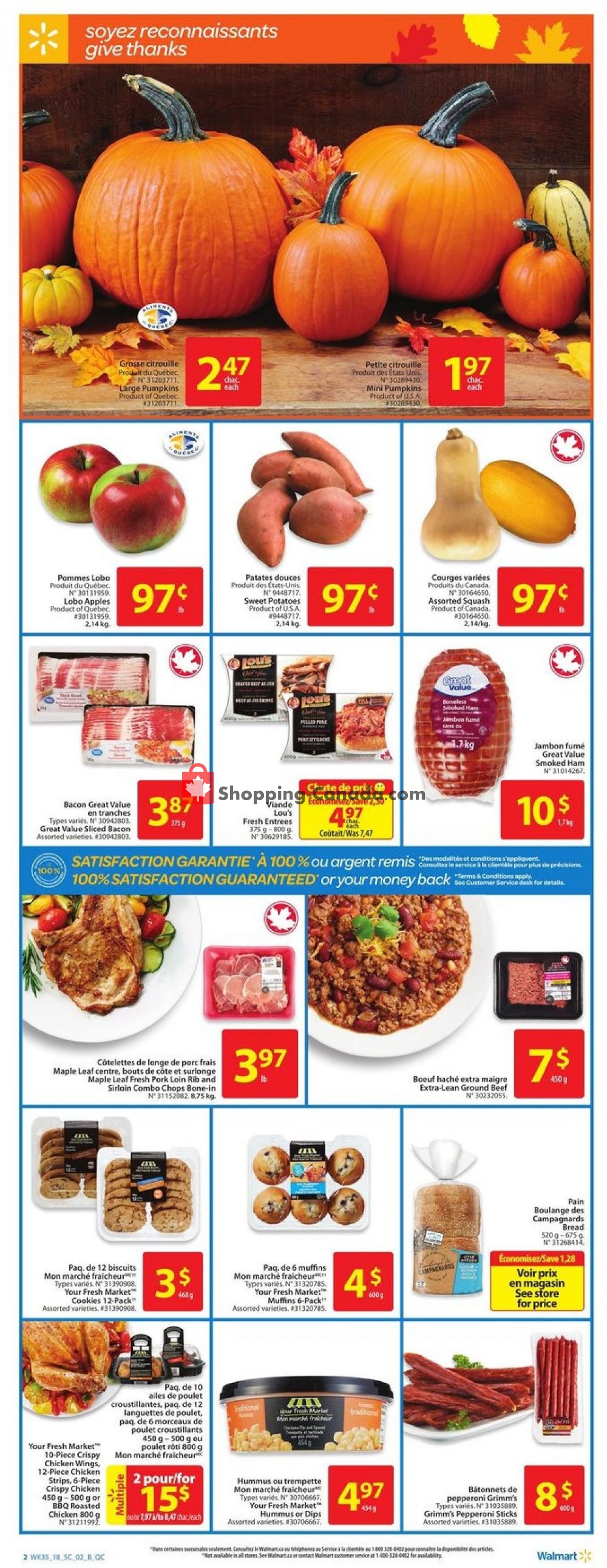 Walmart flyer from Thursday September 20, 2018 to Wednesday September 26, 2018 - page 2