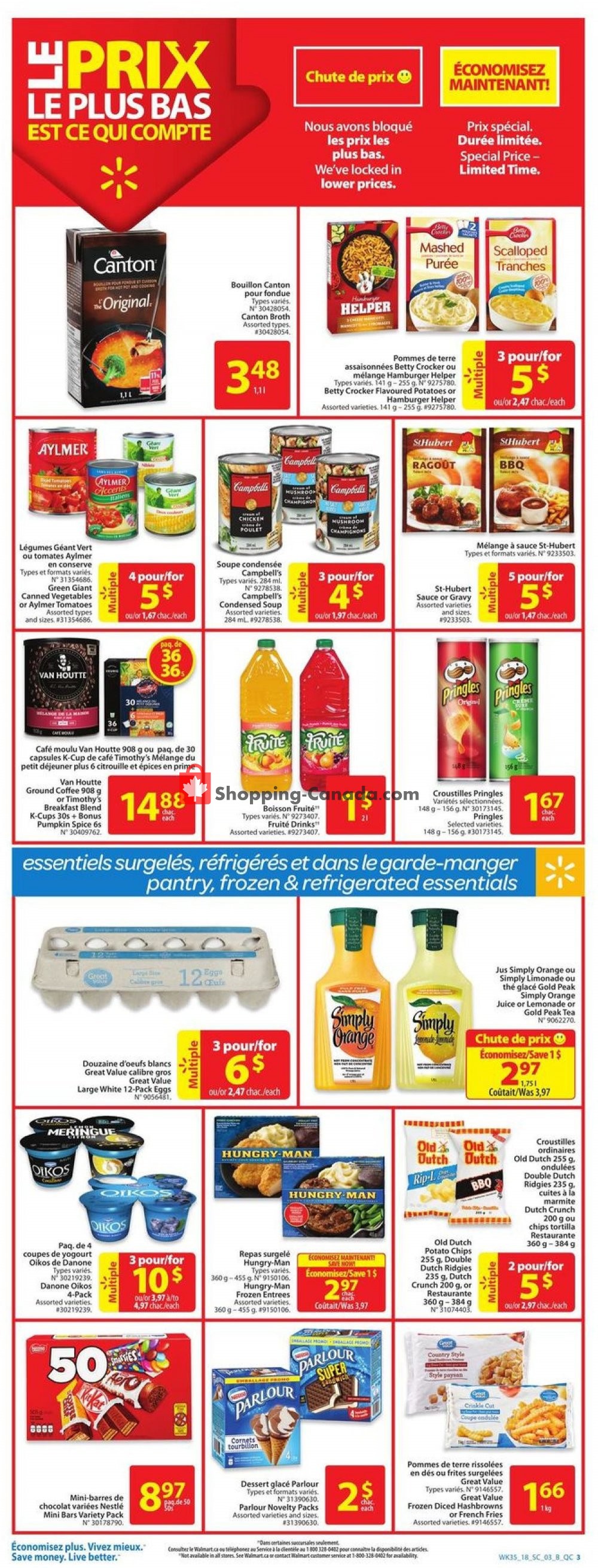 Walmart flyer from Thursday September 20, 2018 to Wednesday September 26, 2018 - page 3
