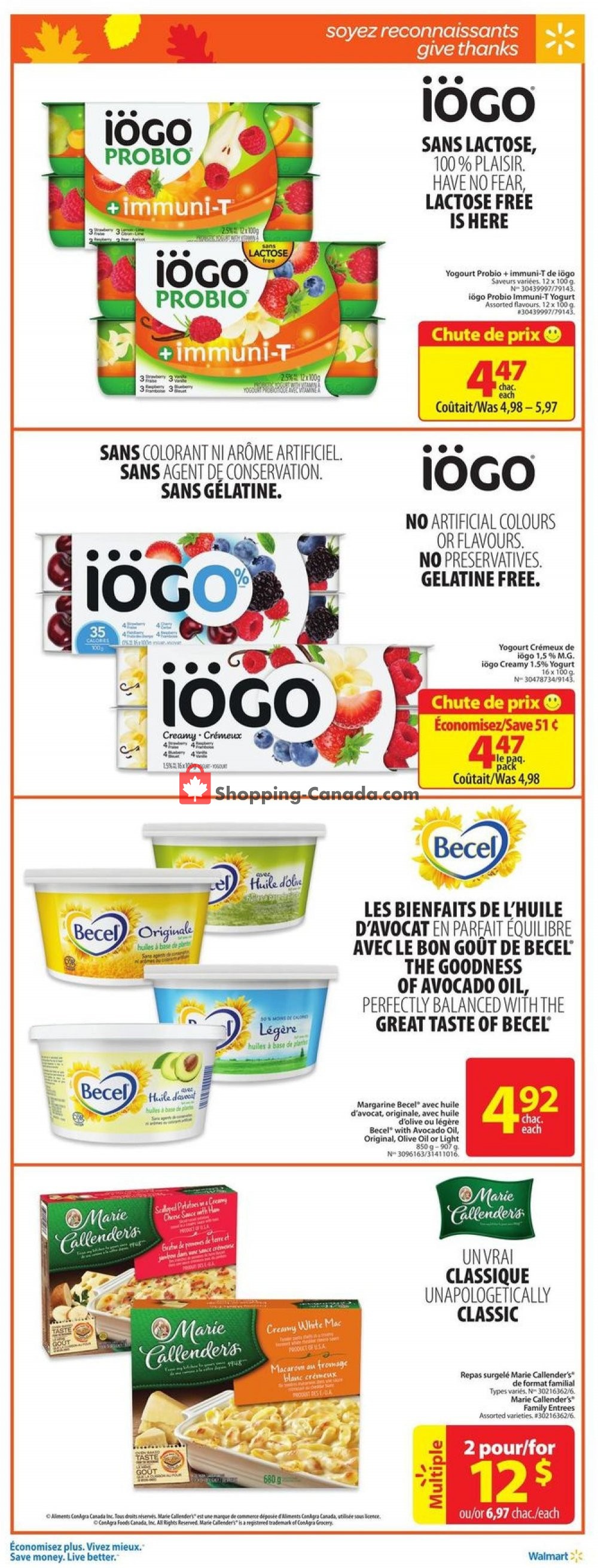 Walmart flyer from Thursday September 20, 2018 to Wednesday September 26, 2018 - page 6